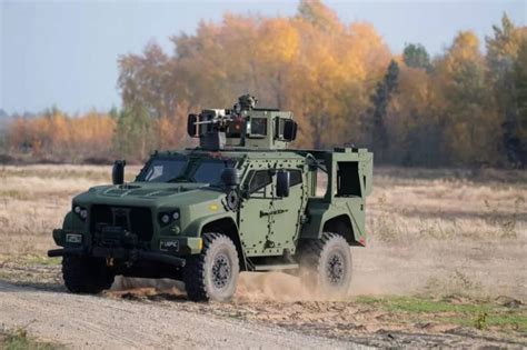 Lithuania signed a new contract for the supply of American JLTV 4X4 SUVs in the M1278A1 Heavy ...