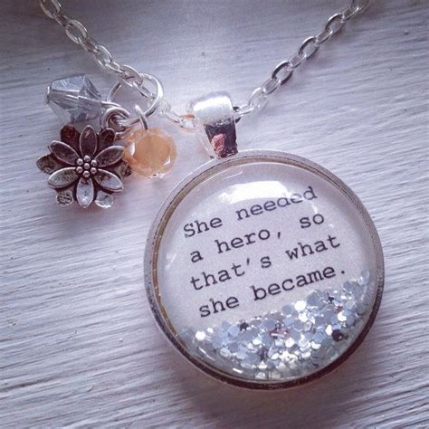 Personalized jewelry/Inspirational quote necklace/She needed a | Etsy ...