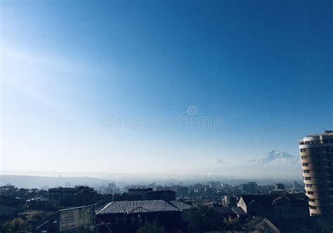 Armenia, Yerevan Mountain Ararat, 4 November 2019. Morning Clear ...