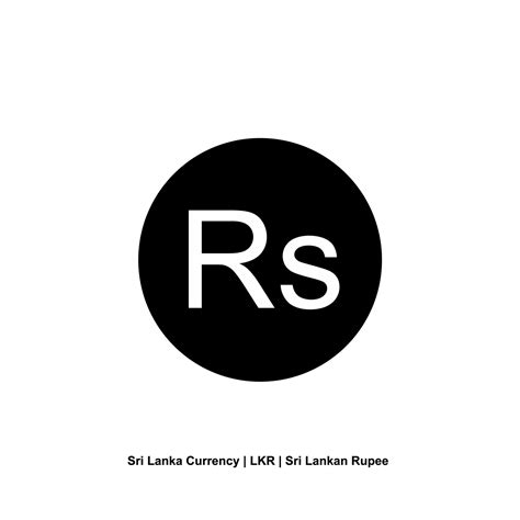 Sri Lanka Currency Symbol in Plural English, Sri Lankan Rupee Icon, LKR Sign. Vector ...