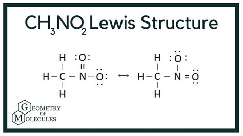 Nitromethane Resonance Structures