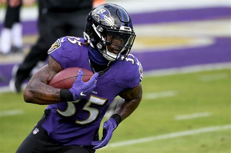 Report: Gus Edwards signs two-year extension with Ravens - Baltimore ...