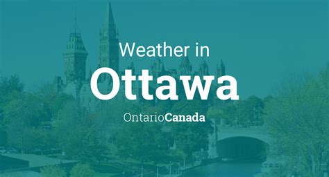 Weather for Ottawa, Ontario, Canada