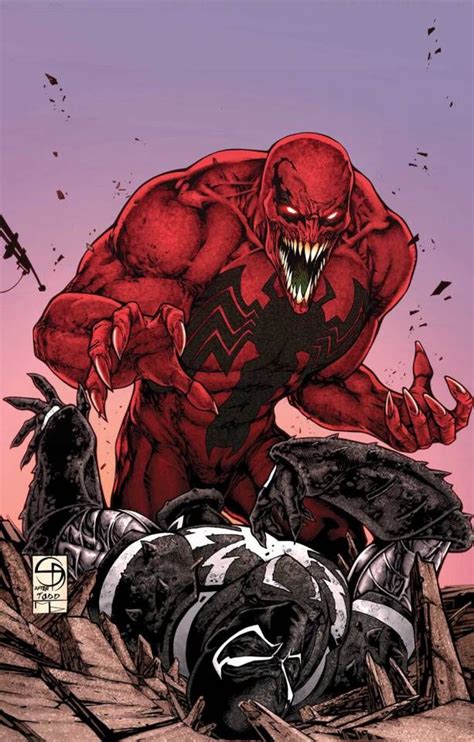 Toxin is the symbiote spawn/son of the vicious symbiote Carnage, and grandson of Venom. Toxin is ...