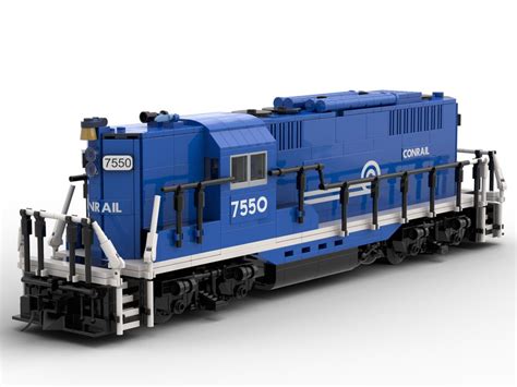 LEGO MOC Conrail GP9 by Yellow.LXF | Rebrickable - Build with LEGO