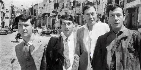 a portrait of joe orton and Kenneth Halliwell, a busy | Stable Diffusion