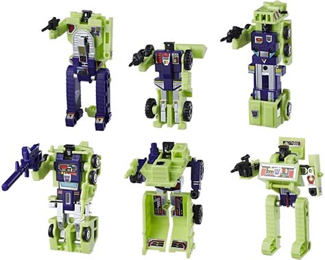 Transformers G1 Devastator Combiner Set of 6 | Transformers Vintage G1 ...