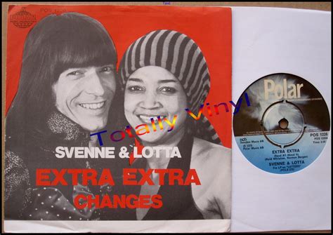 Totally Vinyl Records || Svenne and Lotta - Extra extra/Changes 7 inch ...