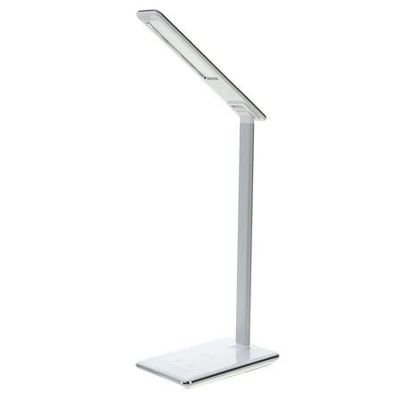 Led Desk Lamp Wireless Charging Eye-caring Foldable Table Light Dimmable Office Lamp with USB ...