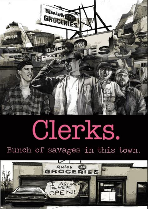 Clerks. | Movie poster art, Movie posters, Movie art