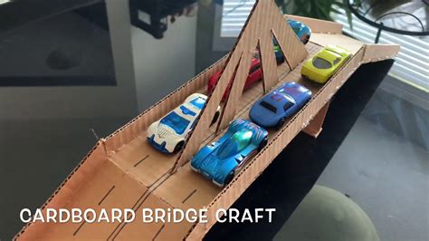 Cardboard bridge Model Craft l Easy to Make I DIY I For Everyone - YouTube