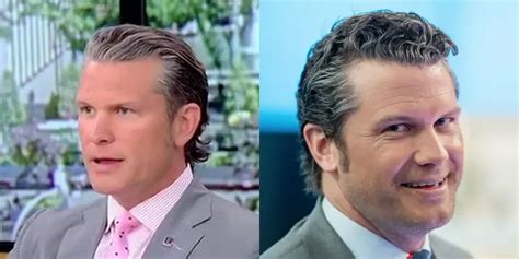 Pete Hegseth's Latest Hair Look - Hair System