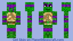 TMNT Series: Donatello Minecraft Skin