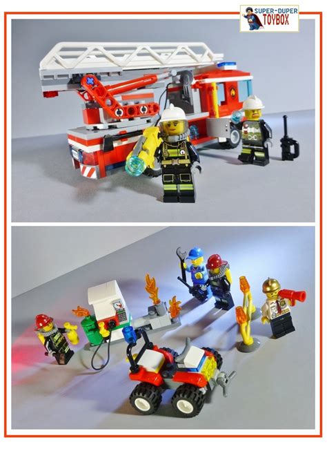 Super-DuperToyBox: Lego City Fire Ladder Truck & Fire Starter Set