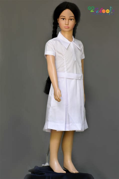 Bishop's Uniform Frock (Box Pleat) – go2school.lk