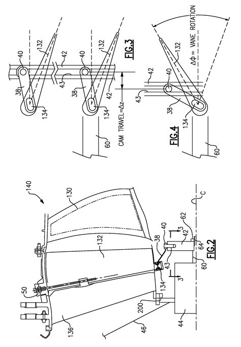 Patent US20130028715 - Internally actuated inlet guide vane for fan section - Google Patents