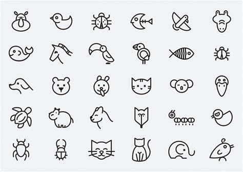 150 Animal Vector Icons (Ai)