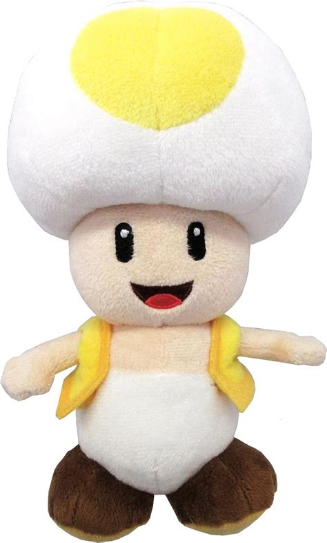 Super Mario All Star Collection Yellow Toad, 8-Inch Plush … : Amazon.es: Juguetes y juegos