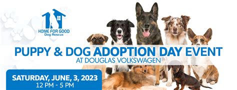 Puppy and Dog Adoption Day Event at Douglas INFINITI in Summit, NJ