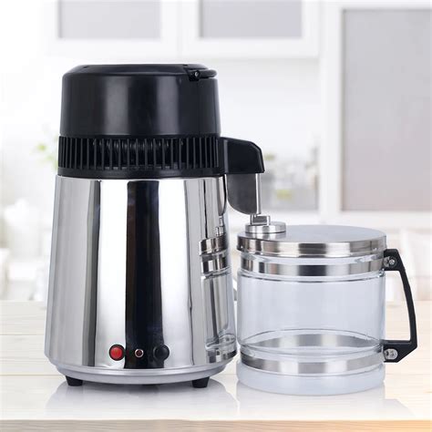 New 4L Home Pure Water Distiller Filter Machine 2 Button Household ...