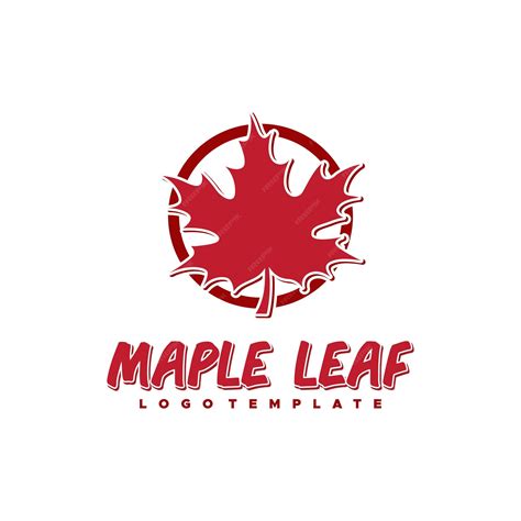 Premium Vector | Maple Leaf Icon Logo Design Inspiration