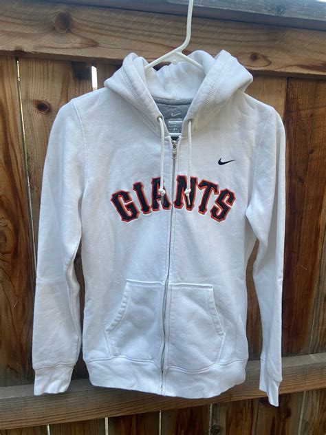 Nike San Francisco Giants Genuine Merchandise Full Zip Hoodie | Etsy