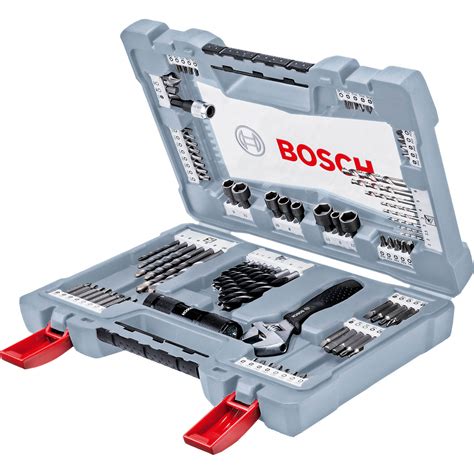 Bosch 91 Piece Premium Power Tool Accessory Drill and Screwdriver Bit ...