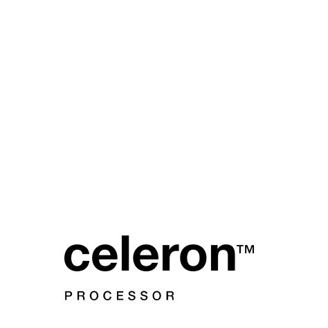 Celeron Processor Logo PNG Transparent & SVG Vector - Freebie Supply