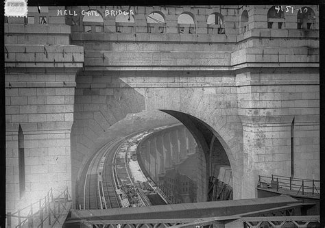 Construction of Hell's Gate Bridge | Railroad pictures, American ...