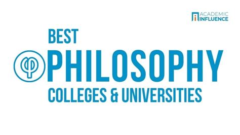 Best Colleges and Universities for Philosophy Degrees | Academic Influence