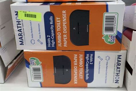 (2) Marathon jumbo toilet paper dispenser - Matthews Auctioneers