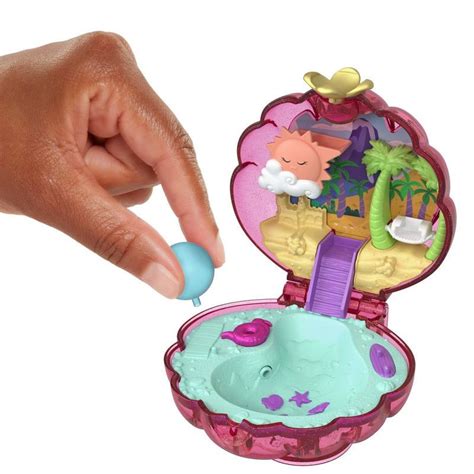 Polly Pocket Sparkle Cove Adventure Beach Compact Playset 1 ct | Shipt