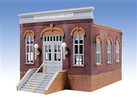 O-Gauge Post Office 1-Story Building Kit O Scale Model Railroad Building #302