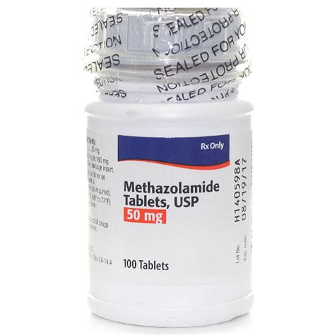 RX METHAZOLAMIDE 50MG,100 TABLETS, Other: shopmedvet.com