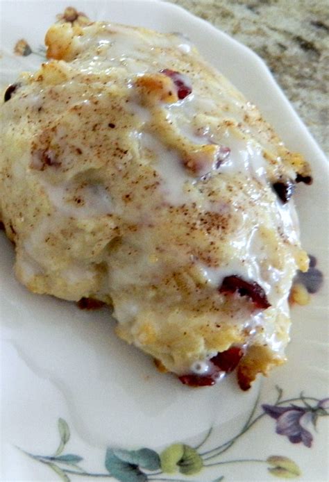 Simple Bisquick Glazed Cranberry Scones - Pams Daily Dish