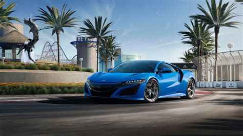 Acura NSX Drifts Into 2021 With Heritage-Inspired Long Beach Blue Pearl ...