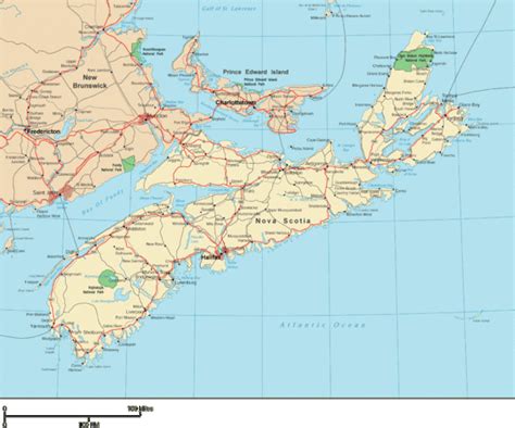 Nova Scotia Map - Nova Scotia Canada • mappery