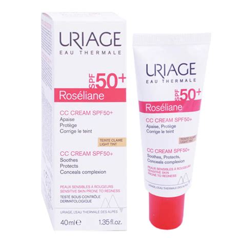 URIAGE ROSELIANE CC CREMA SPF 50+ 40ML - Farmacia UNIDERMA Perú