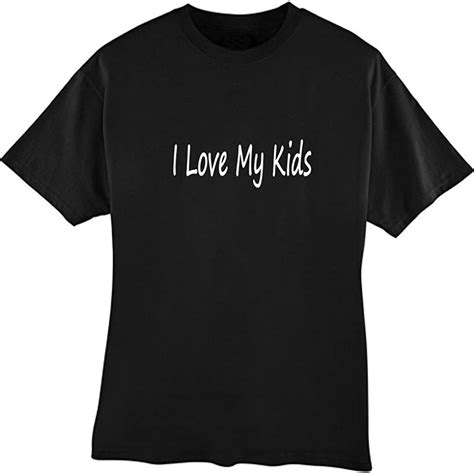 Amazon.com: I Love My Kids T-Shirt: Clothing