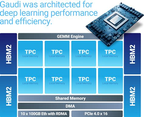 Habana Intel Gaudi AI Deep Learning Training Processor for AI