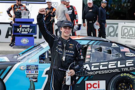 Wisconsin-Born Sam Mayer Scores 1st Career Xfinity Series Win at Road ...