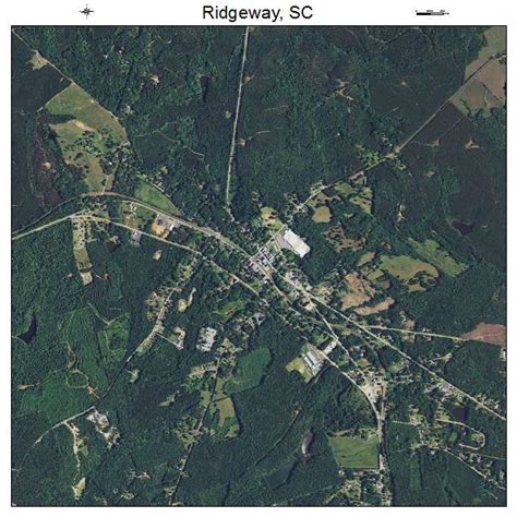 Aerial Photography Map of Ridgeway, SC South Carolina