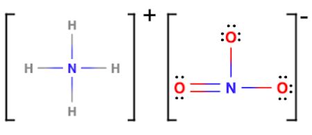 Nh4no3 Lewis Structure