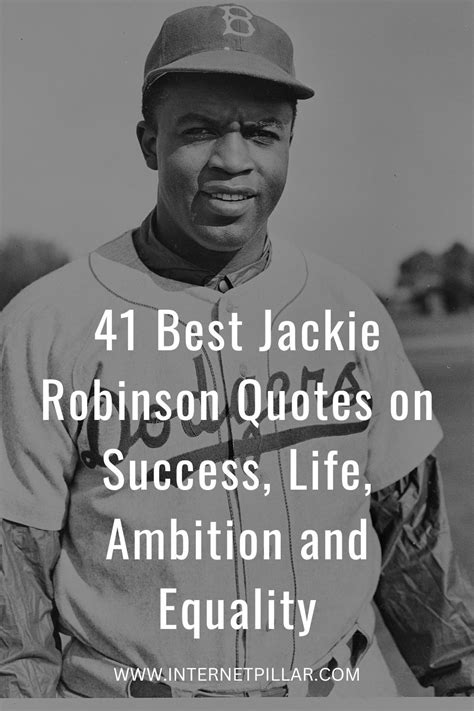 41 best jackie robinson quotes on success and life – Artofit