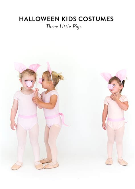 Three Little Pigs Halloween Costume - Say Yes