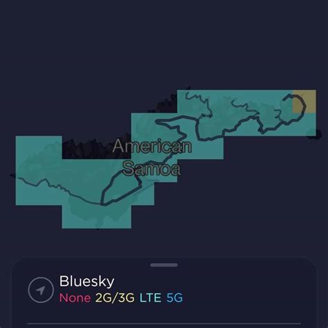 Bluesky American Samoa Coverage Map – Phone Travel Wiz