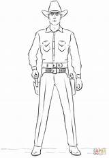 Cowboy coloring page  Free Printable Coloring Pages sketch template