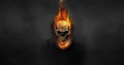 Ghostrider Head Art Ghostrider wallpapers, Ghostrider head wallpapers ...