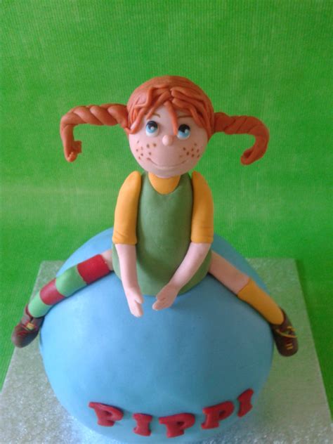 Pippi Cake 3rd Birthday, Bday Party, Birthday Cakes, Pippi Longstocking, Helga, Sugar Art, Tv ...