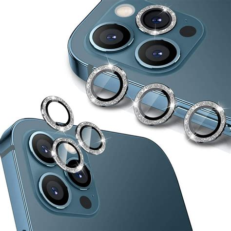 Dteck Camera Lens Protector for iPhone 12 Pro Max, Metal Full Cover ...